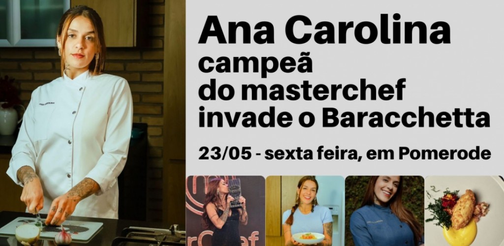 Ana Carolina Porto invade o Baracchetta